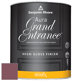Benjamin Moore Aura 148 Grand Entrance High Gloss эмаль цвет 2082-30 Cherokee Brick
