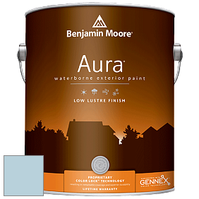 Benjamin Moore Aura 634 Waterborne Exterior Low Lustre Finish краска цвет 835 Grand Rapids
