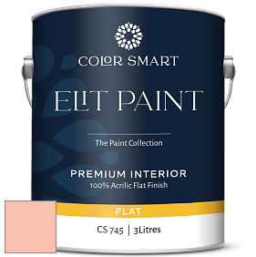 COLOR SMART CS 745 ELIT PAINT глубокоматовая моющаяся краска цвет 2014-50 Springtime Peach