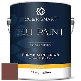 COLOR SMART CS 745 ELIT PAINT глубокоматовая моющаяся краска цвет 2092-10 Clydesdale Brown