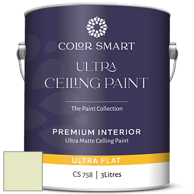 COLOR SMART CS 758 ULTRA CEILING PAINT ультраматовая краска цвет 2029-60 Pale Vista