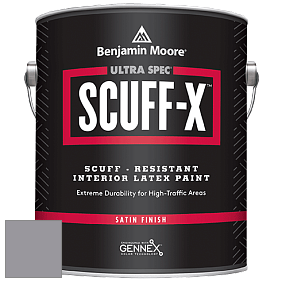 Benjamin Moore 486 Ultra Spec SCUFF-X Interior Satin Finish краска цвет NCS S 4005-R50B 