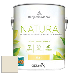 Benjamin Moore 514 Natura Interior Semi-Gloss Finish краска цвет 927 White Swan