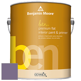 Benjamin Moore Ben W625 Premium Interior Latex Flat краска цвет 1385 Cupid's Dart