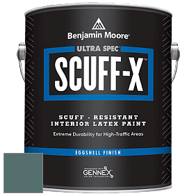 Benjamin Moore 485 Ultra Spec SCUFF-X Interior Eggshell Finish краска цвет 713 Polished Slate