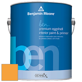 Benjamin Moore Ben W626 Premium Interior Latex Eggshell краска цвет NCS S 1070-Y20R 