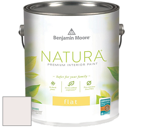 Benjamin Moore 512 Natura Interior Flat Finish матовая краска цвет 881 Pink Essence