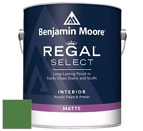 Benjamin Moore 548 IRegal Select Interior Paint - Matte краска цвет 2034-20 Vine Green