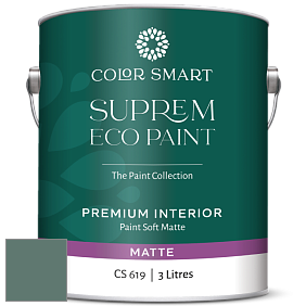 COLOR SMART CS 619 SUPREM ECO PAINT матовая краска цвет 685 Verdigris