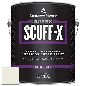 Benjamin Moore 484 Ultra Spec SCUFF-X Interior Matte Finish краска цвет 851 Tint of Mint