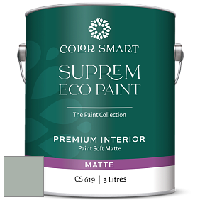 COLOR SMART CS 619 SUPREM ECO PAINT матовая краска цвет 1572 Raindance