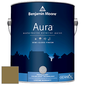 Benjamin Moore Aura 632 Waterborne Exterior Semi-Gloss Finish краска цвет 2148-10 Foot Hills