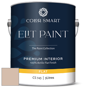 COLOR SMART CS 745 ELIT PAINT глубокоматовая моющаяся краска цвет AF-190 