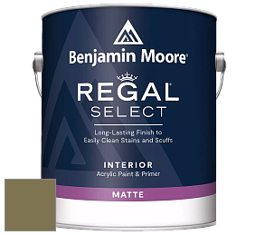 Benjamin Moore 548 IRegal Select Interior Paint - Matte краска цвет 497 Shady Lane