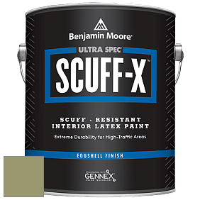 Benjamin Moore 485 Ultra Spec SCUFF-X Interior Eggshell Finish краска цвет 488 Mountain Lane