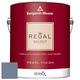 Benjamin Moore 550 Regal Select Waterborne Interior Pearl Finish краска цвет 1434 In the Twilight