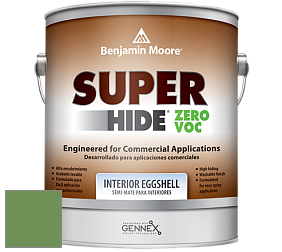 Benjamin Moore 357 Super Hide Zero Voc Interior Eggshell краска цвет 553 Richmond Green