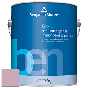 Benjamin Moore Ben W626 Premium Interior Latex Eggshell краска цвет 2082-50 Damask Rose