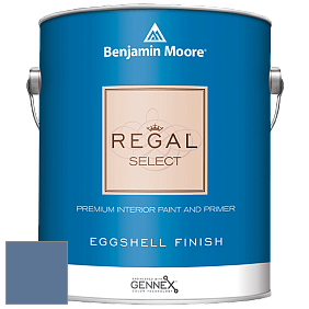 Benjamin Moore 549 Regal Select Waterborne Interior Eggshell Finish краска цвет 825 Blue Nova