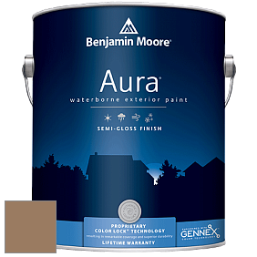 Benjamin Moore Aura 632 Waterborne Exterior Semi-Gloss Finish краска цвет 1056 Edgewood Rocks