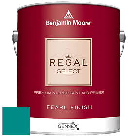 Benjamin Moore 550 Regal Select Waterborne Interior Pearl Finish краска цвет NCS S 3060-B40G 
