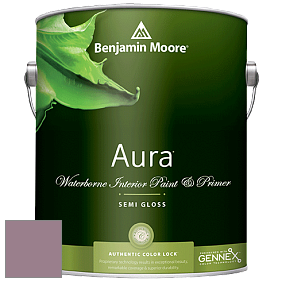 Benjamin Moore Aura 528 Waterborne Interior Semi-gloss Finish краска цвет NCS S 4020-R30B 