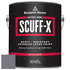 Benjamin Moore 486 Ultra Spec SCUFF-X Interior Satin Finish краска цвет AF-590 