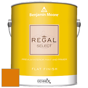 Benjamin Moore 547 Regal Select Waterborne Interior Flat Finish краска цвет RAL 2000 