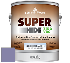 Benjamin Moore 357 Super Hide Zero Voc Interior Eggshell краска цвет 2070-40 Spring Purple