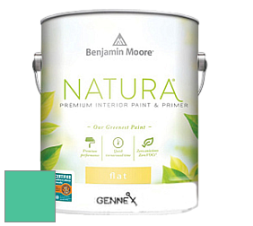 Benjamin Moore 514 Natura Interior Semi-Gloss Finish краска цвет NCS S 1055-B90G 