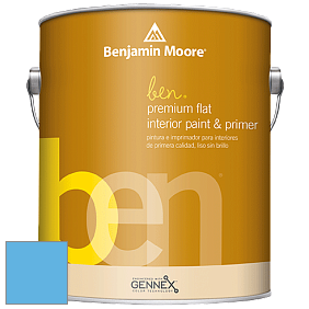 Benjamin Moore Ben W625 Premium Interior Latex Flat краска цвет NCS S 1050-R90B 