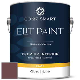 COLOR SMART CS 745 ELIT PAINT глубокоматовая моющаяся краска цвет 2082-10 Chestnut
