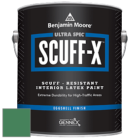Benjamin Moore 485 Ultra Spec SCUFF-X Interior Eggshell Finish краска цвет 2038-20 Irish Clover