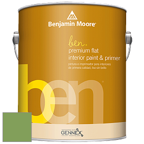 Benjamin Moore Ben W625 Premium Interior Latex Flat краска цвет 552 Pleasant Grove