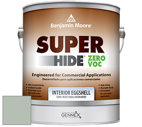 Benjamin Moore 357 Super Hide Zero Voc Interior Eggshell краска цвет 696 Pleasant Valley