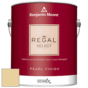 Benjamin Moore 550 Regal Select Waterborne Interior Pearl Finish краска цвет 375 Yellow Clover
