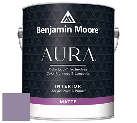 Benjamin Moore Aura 522 Interior Paint - Matte краска цвет 1384 Carolina Plum