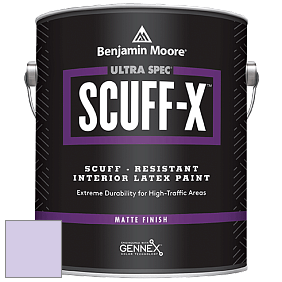 Benjamin Moore 484 Ultra Spec SCUFF-X Interior Matte Finish краска цвет 2071-60 Lily Lavender