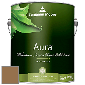 Benjamin Moore Aura 528 Waterborne Interior Semi-gloss Finish краска цвет 2162-30 Warm Tan