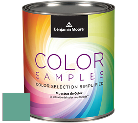 Benjamin Moore 127 Color Samples 0,465 л краска-пробник цвет 649 Captivating Teal