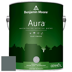 Benjamin Moore Aura 629 Waterborne Exterior Flat Finish краска цвет HC-160 BM HC-160