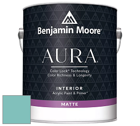 Benjamin Moore Aura 522 Interior Paint - Matte краска цвет RAL 6027 