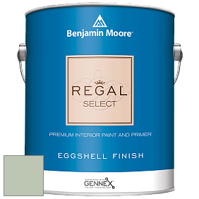 Benjamin Moore 549 Regal Select Waterborne Interior Eggshell Finish краска цвет 443 Desert Green