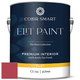 COLOR SMART CS 745 ELIT PAINT глубокоматовая моющаяся краска цвет 2003-20 Strawberry Red