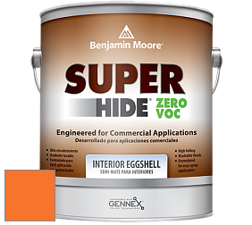 Benjamin Moore 357 Super Hide Zero Voc Interior Eggshell краска цвет NCS S 0585-Y50R 