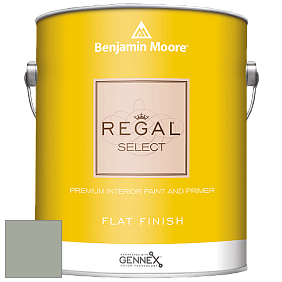 Benjamin Moore 547 Regal Select Waterborne Interior Flat Finish краска цвет AF-470 