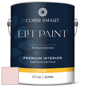 COLOR SMART CS 745 ELIT PAINT глубокоматовая моющаяся краска цвет 2090-70 Spring Pink