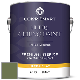 COLOR SMART CS 758 ULTRA CEILING PAINT ультраматовая краска цвет 434 Herb Garden