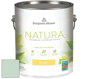 Benjamin Moore 512 Natura Interior Flat Finish матовая краска цвет 638 Pure Essence