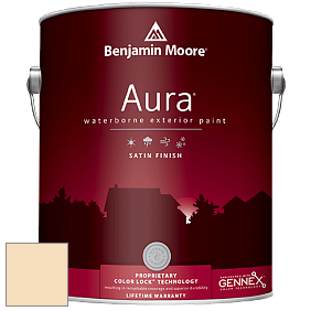 Benjamin Moore Aura 631 Waterborne Exterior Satin Finish краска цвет 924 San Mateo Beaches